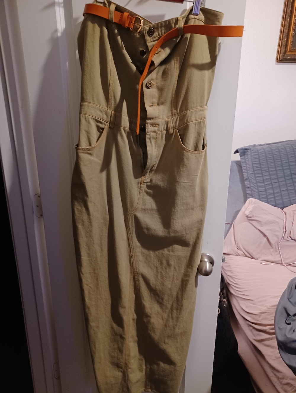 Sweet Saturday Twill Maxi Dress